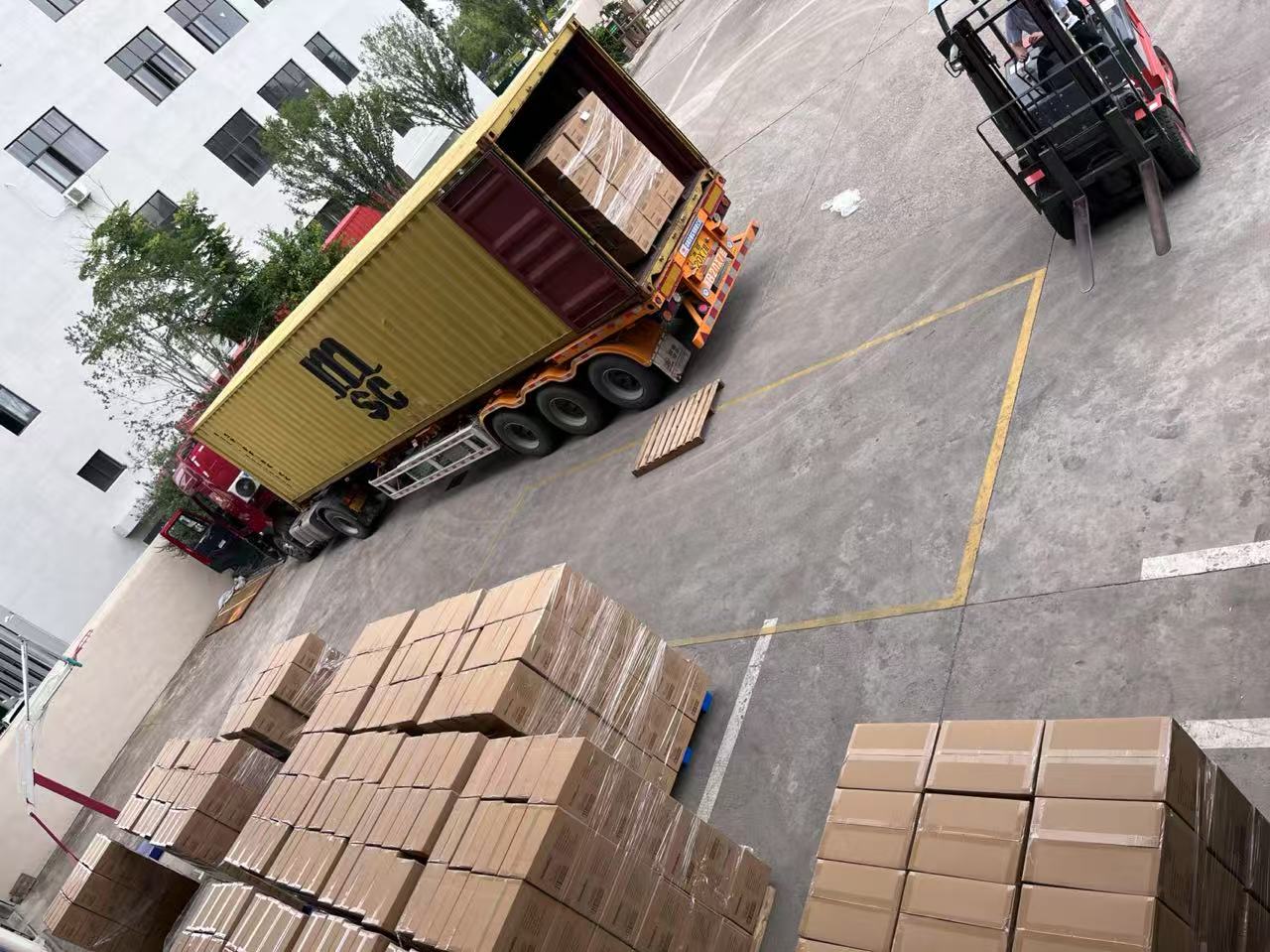 A Landsign sikeresen szállított árukat