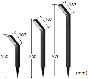 Új, hét betűtípusú Solar Path Lights