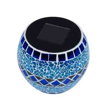 Solar Power Mosaic Light