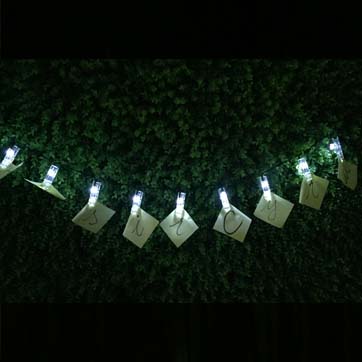 Solar Number String Light