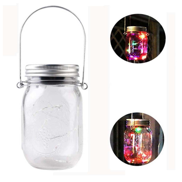 Solar Mason Jar dekorációs lámpa